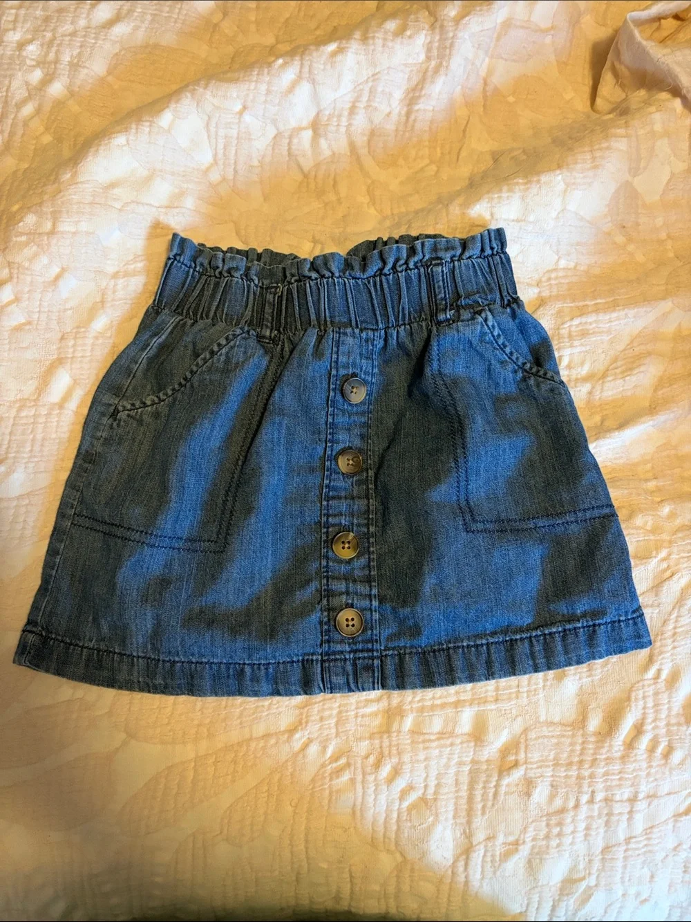 Toddler Jean skirt